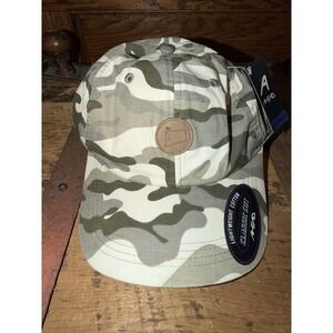 Conneticut Golf Camo Adjustable Baseball Hat | Ahead Lightweight | Cotton Cap